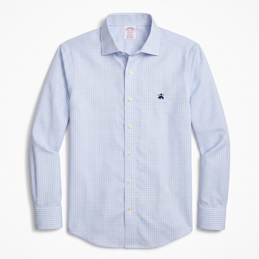 Camisa Brooks Brothers Classic Fit manga larga talla L