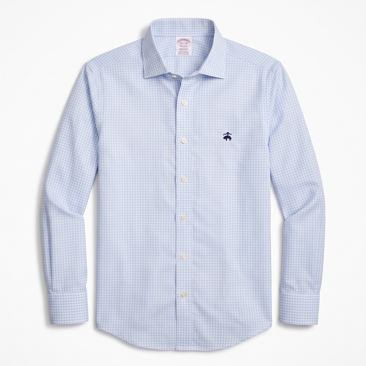 Camisa Brooks Brothers Classic Fit manga larga talla L