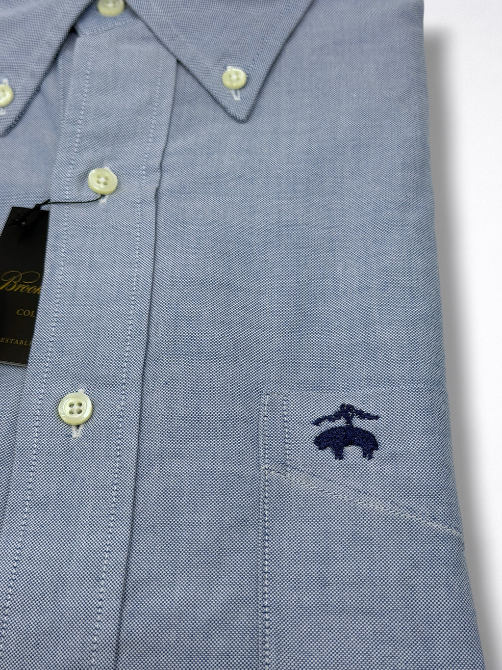 Camisa Brooks Brothers Classic Fit Manga Larga Talla M