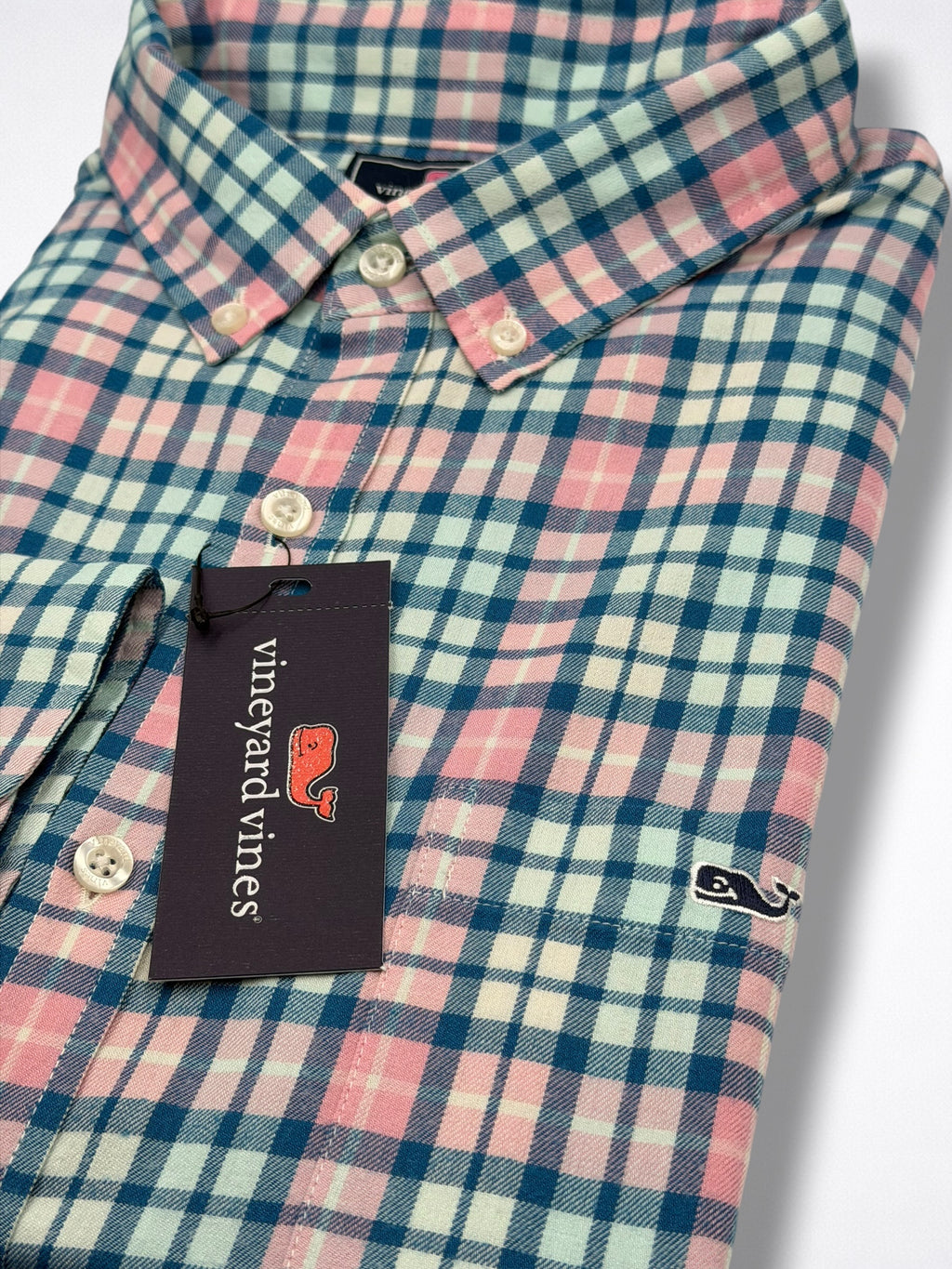 Camisa Vineyard Vines Classic Fit Manga Larga Talla XL