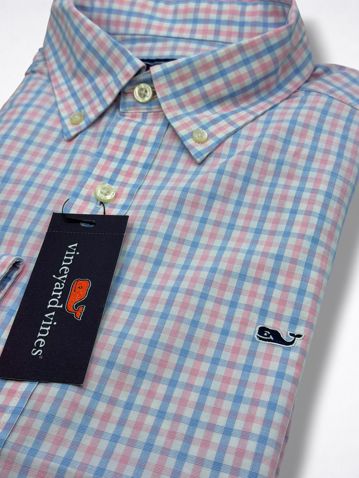 Camisa Vineyard Vines Classic Fit Manga Larga Talla L