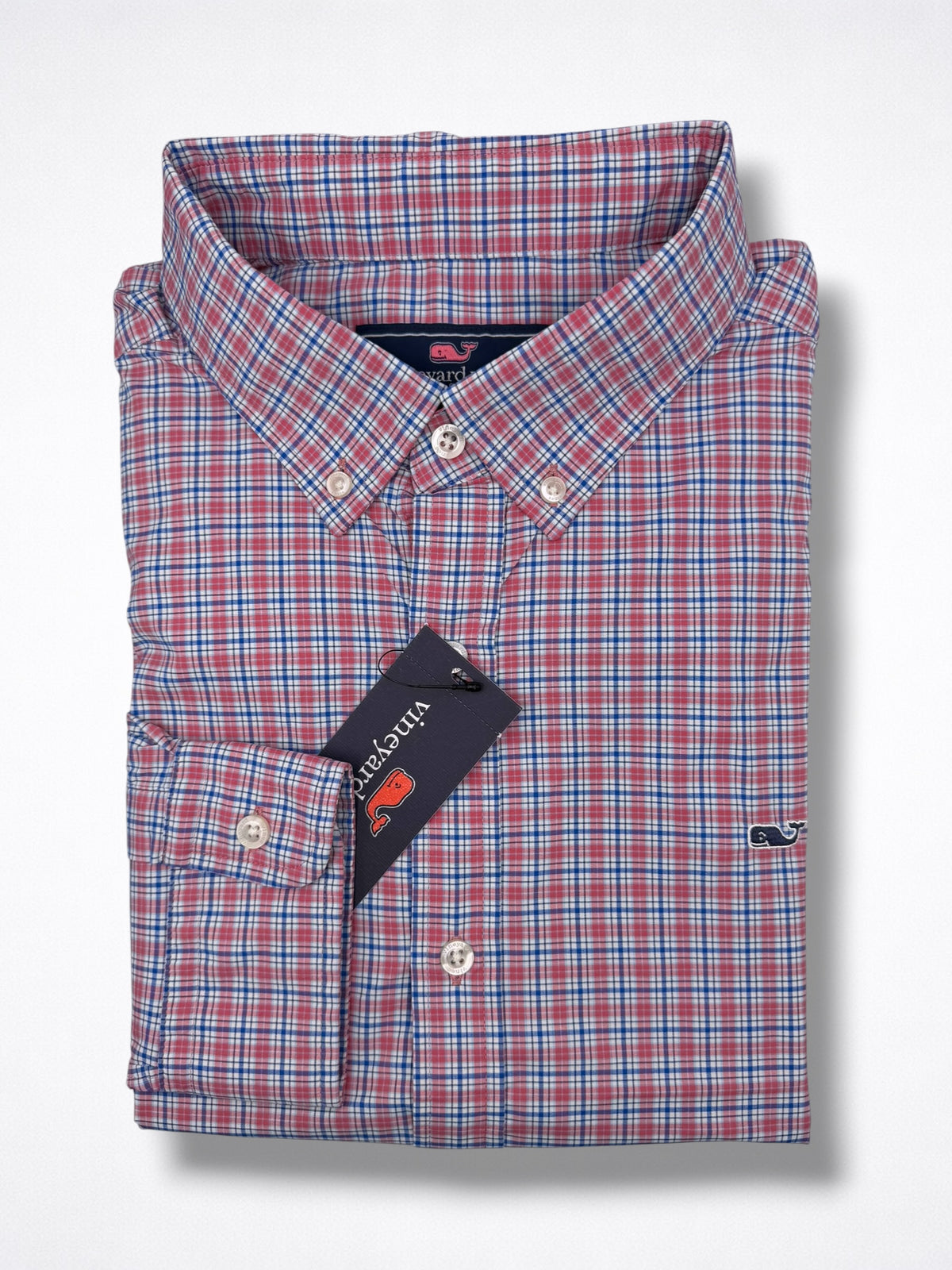 Camisa Vineyard Vines Classic Fit Manga Larga Talla XL