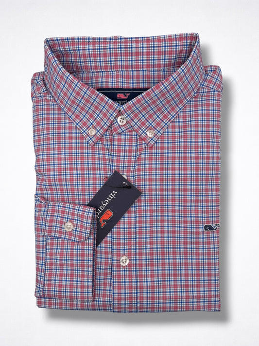 Camisa Vineyard Vines Classic Fit Manga Larga Talla XL