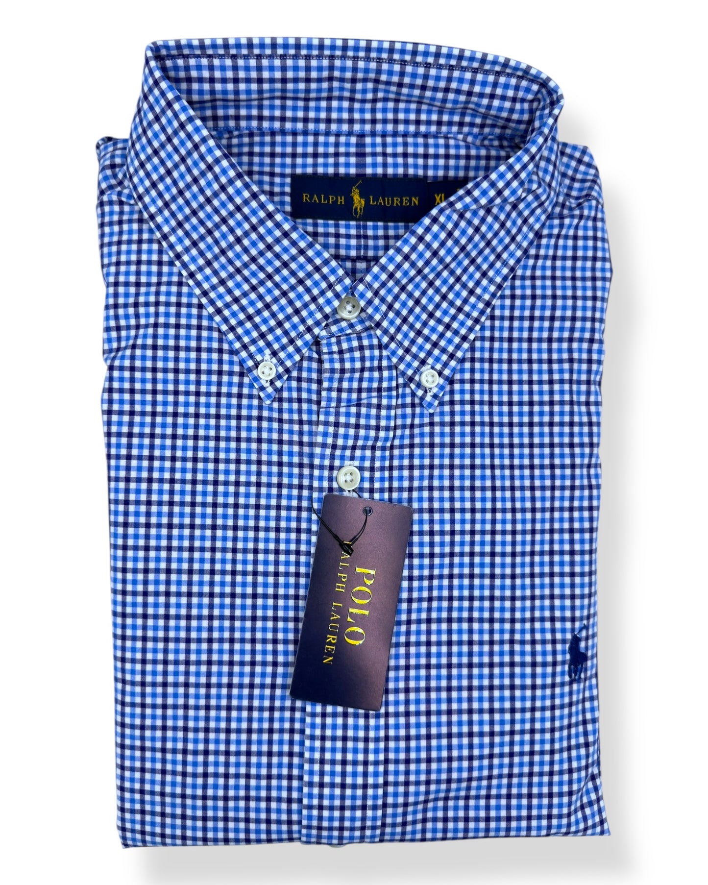 Camisa Polo Ralph Lauren Classic Fit Manga Larga Talla XL
