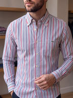 Camisa Lacoste Classic Fit manga larga talla M