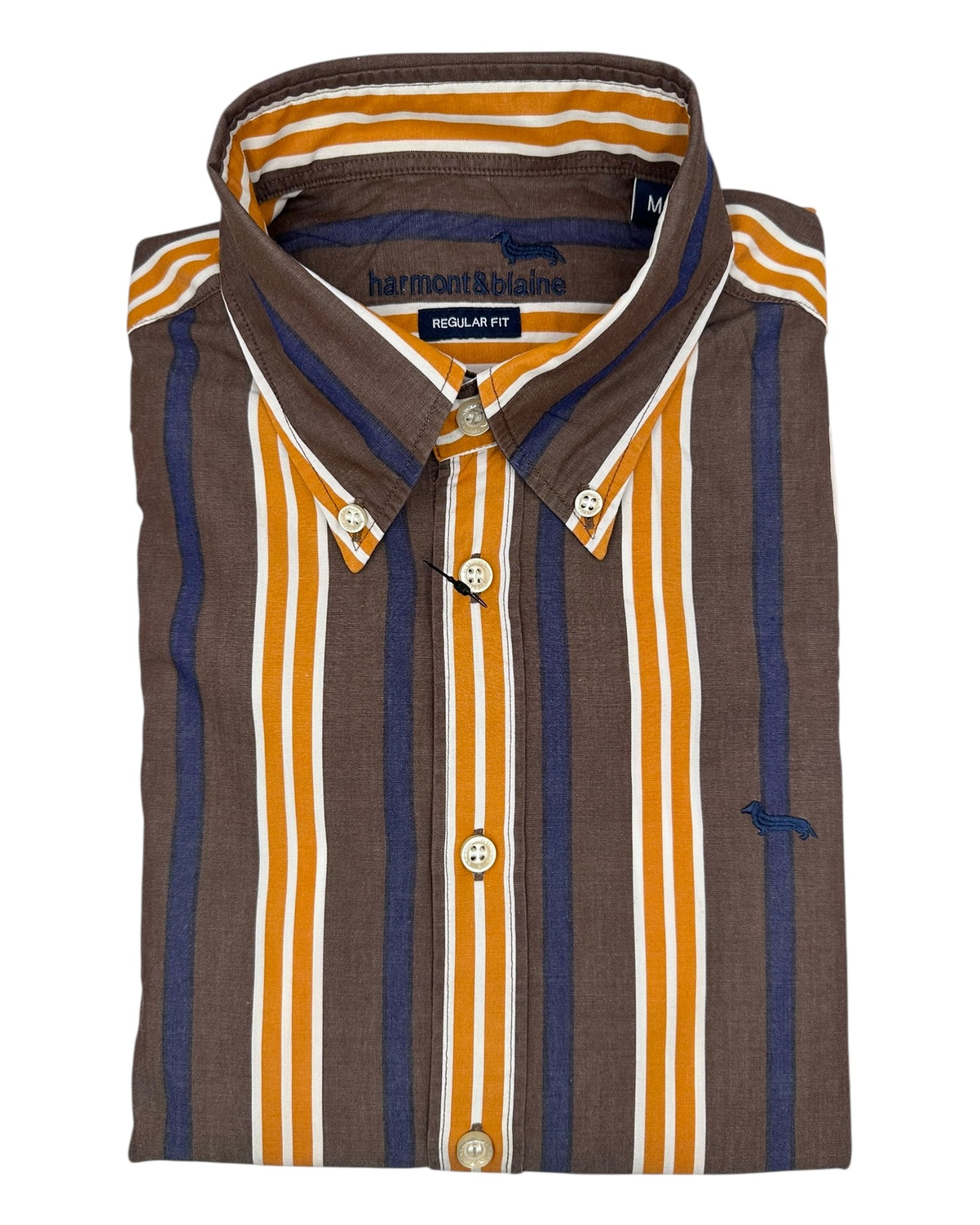 Camisa Harmont&Blaine Custom Fit Manga Larga Talla M
