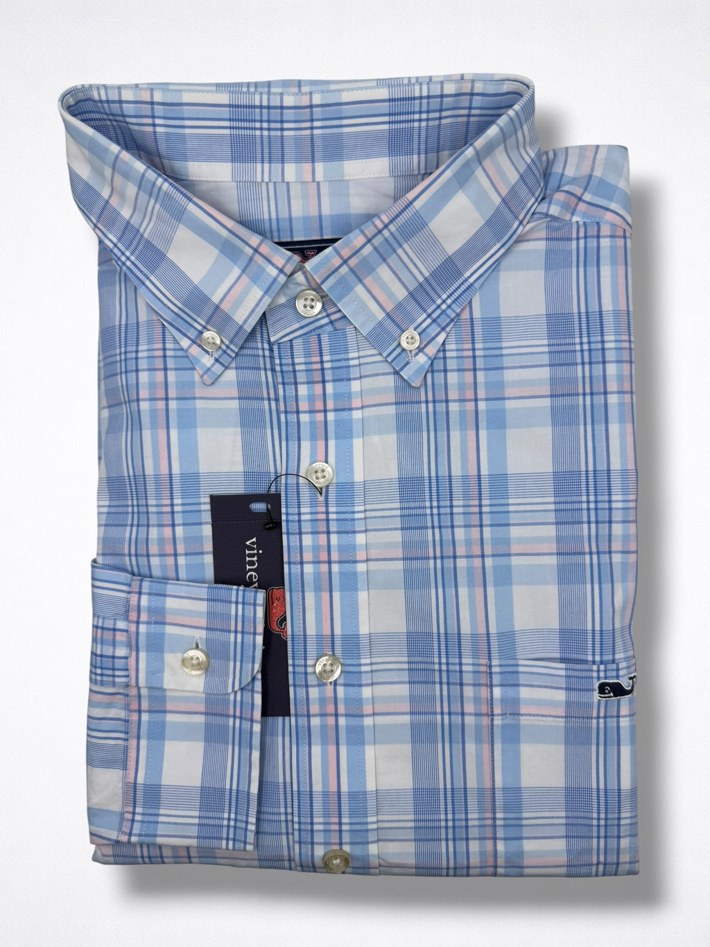 Camisa Vineyard Vines Classic Fit Manga Larga Talla XL