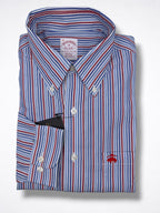 Camisa Brooks Brothers Classic Fit Manga Larga Talla L