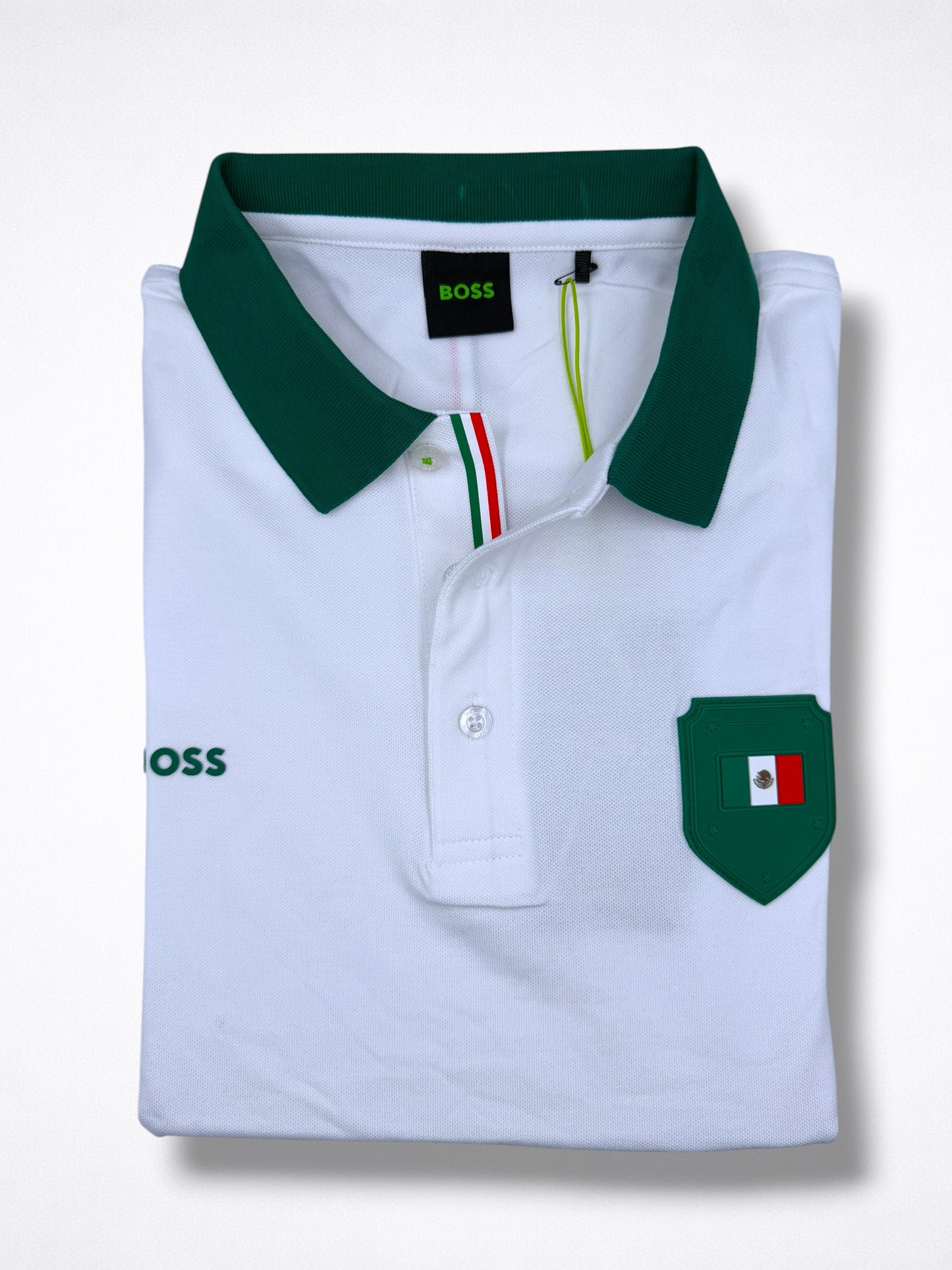 Playera Boss México Regular Fit Tipo Polo Talla L