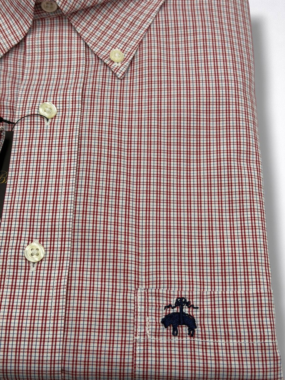 Camisa Brooks Brothers Classic Fit Manga Larga Talla XL