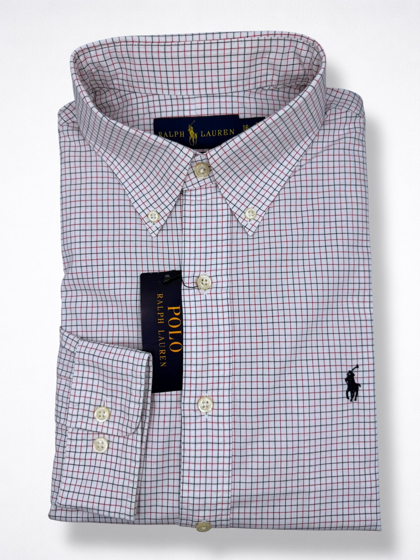 Camisa Polo Ralph Lauren Classic Fit Manga Larga Talla M