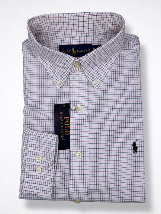 Camisa Polo Ralph Lauren Classic Fit Manga Larga Talla M