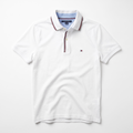 Playera Tommy Hilfiger Custom Fit tipo polo talla M
