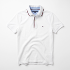 Playera Tommy Hilfiger Custom Fit tipo polo talla M