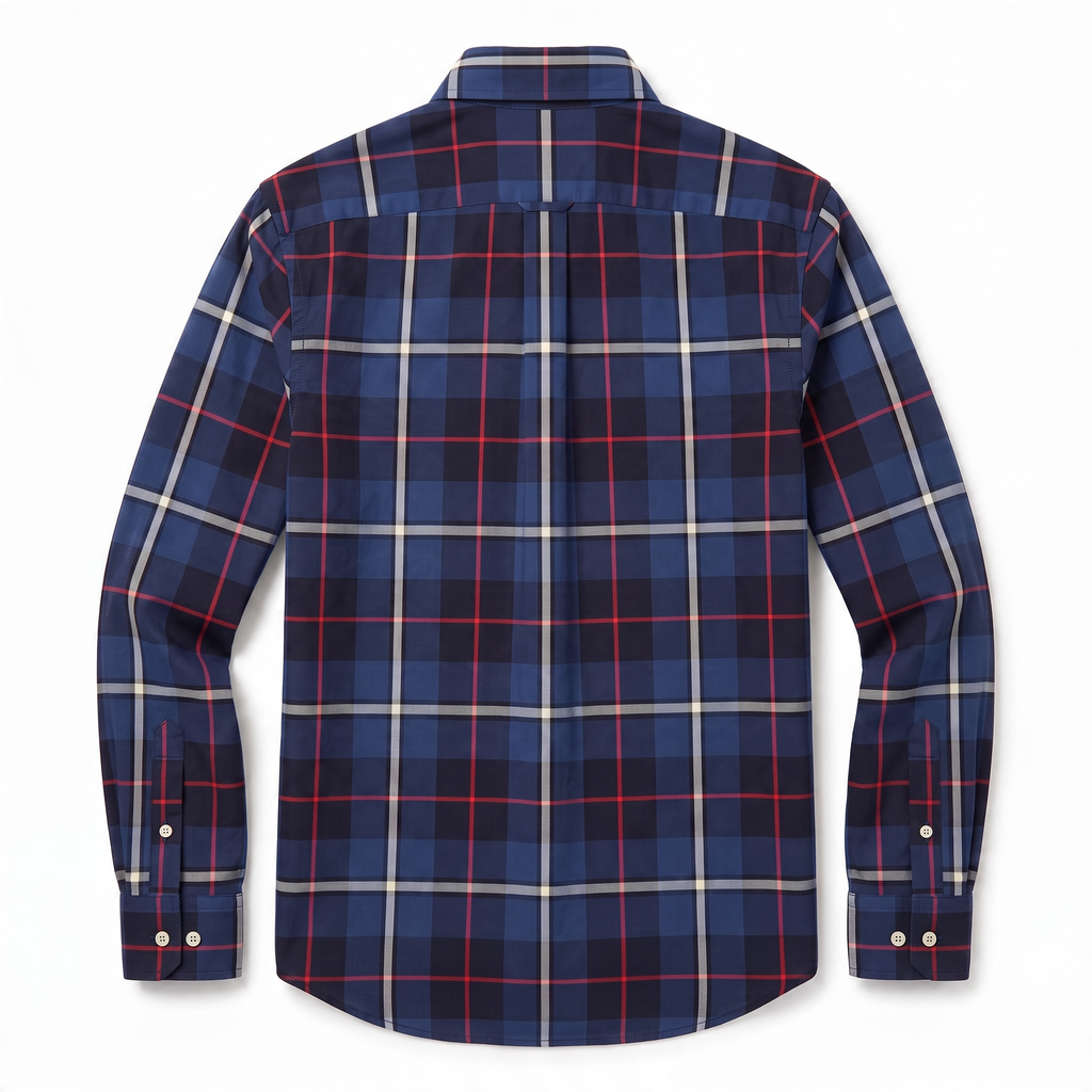 Camisa Tommy Hilfiger Classic Fit manga larga talla S