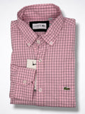 Camisa Lacoste Slim Fit Manga Larga Talla L