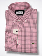 Camisa Lacoste Slim Fit Manga Larga Talla L