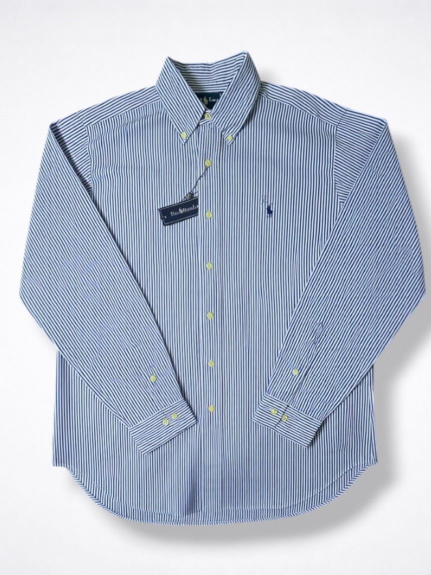 Camisa Polo Ralph Lauren Classic Fit Manga Larga Talla L