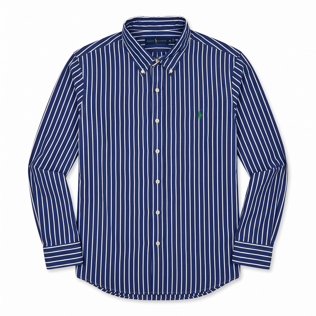 Camisa Polo Ralph Lauren Classic Fit manga larga talla XL