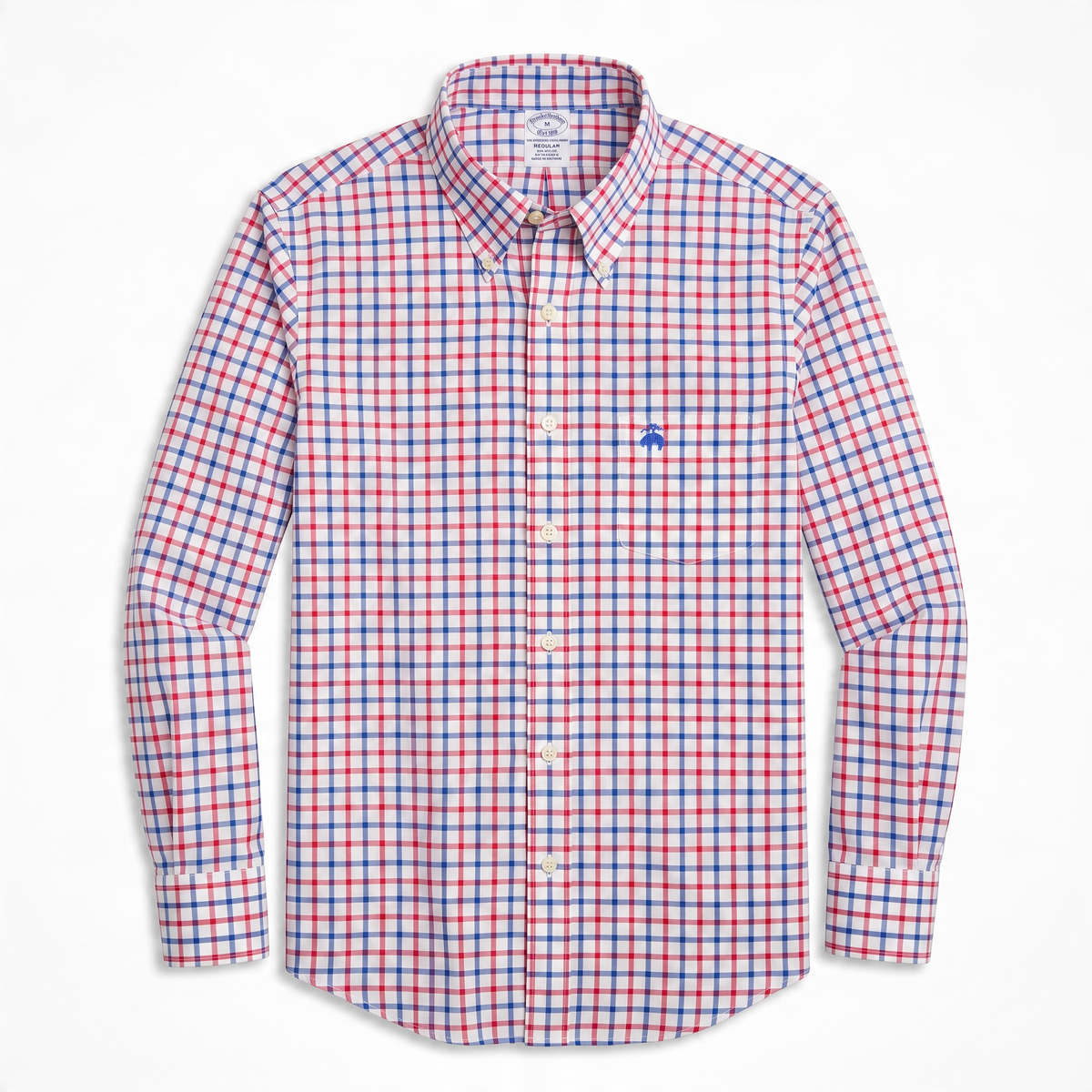 Camisa Brooks Brothers Classic Fit manga larga talla M