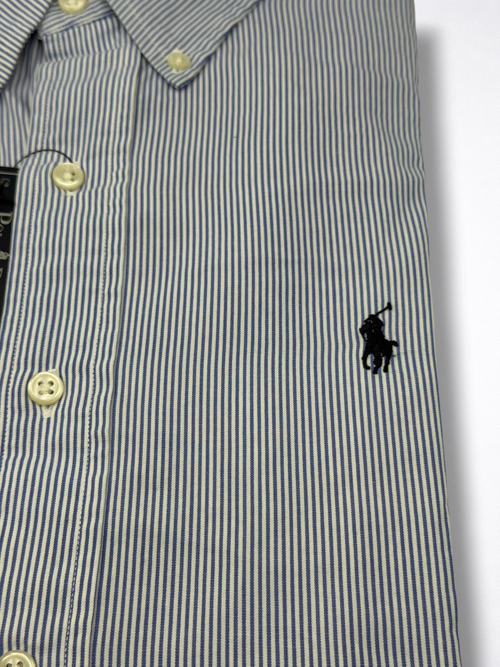Camisa Polo Ralph Lauren Custom Fit Manga Larga Talla S