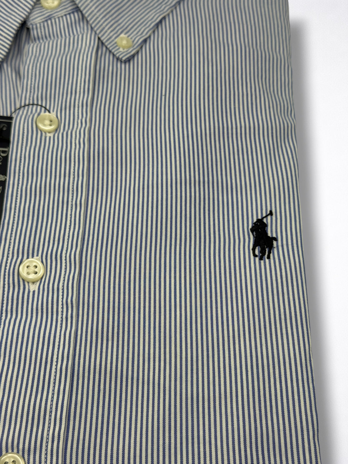 Camisa Polo Ralph Lauren Custom Fit Manga Larga Talla S