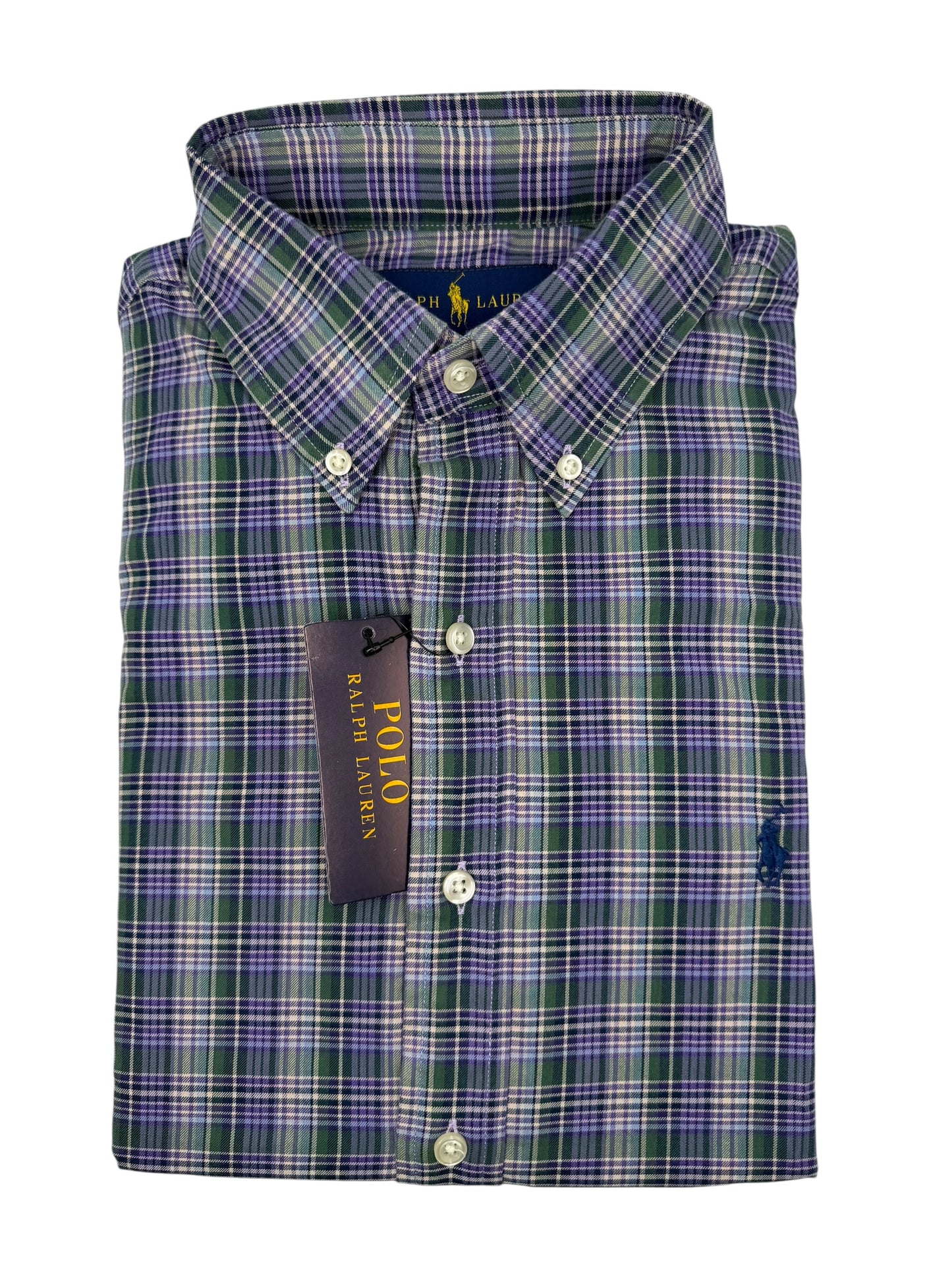 Camisa Polo Ralph Lauren Classic Fit Manga Larga Talla S