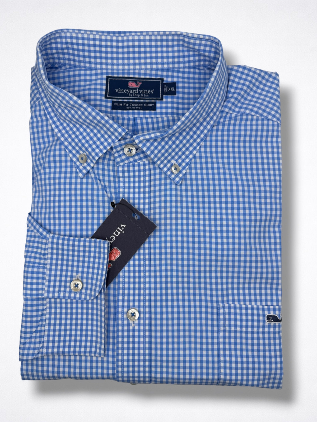 Camisa Vineyard Vines Slim Fit Manga Larga Talla XXL
