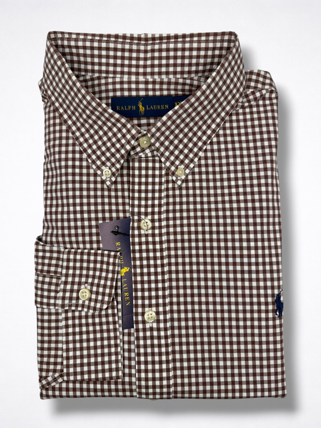 Camisa Polo Ralph Lauren Classic Fit Manga Larga Talla XXL