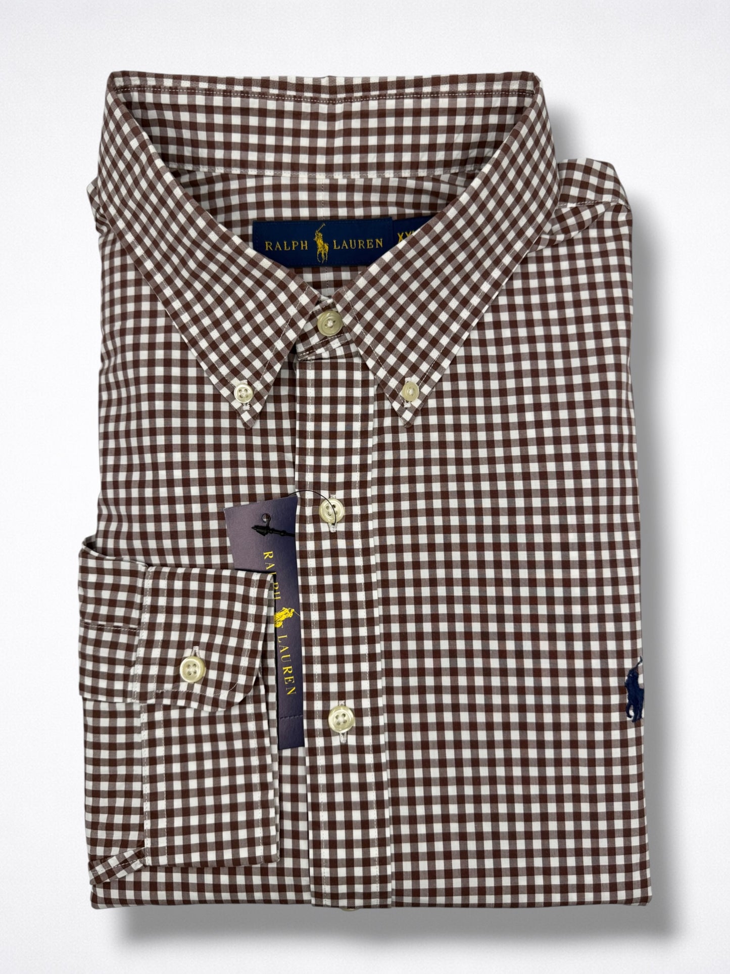 Camisa Polo Ralph Lauren Classic Fit Manga Larga Talla XXL