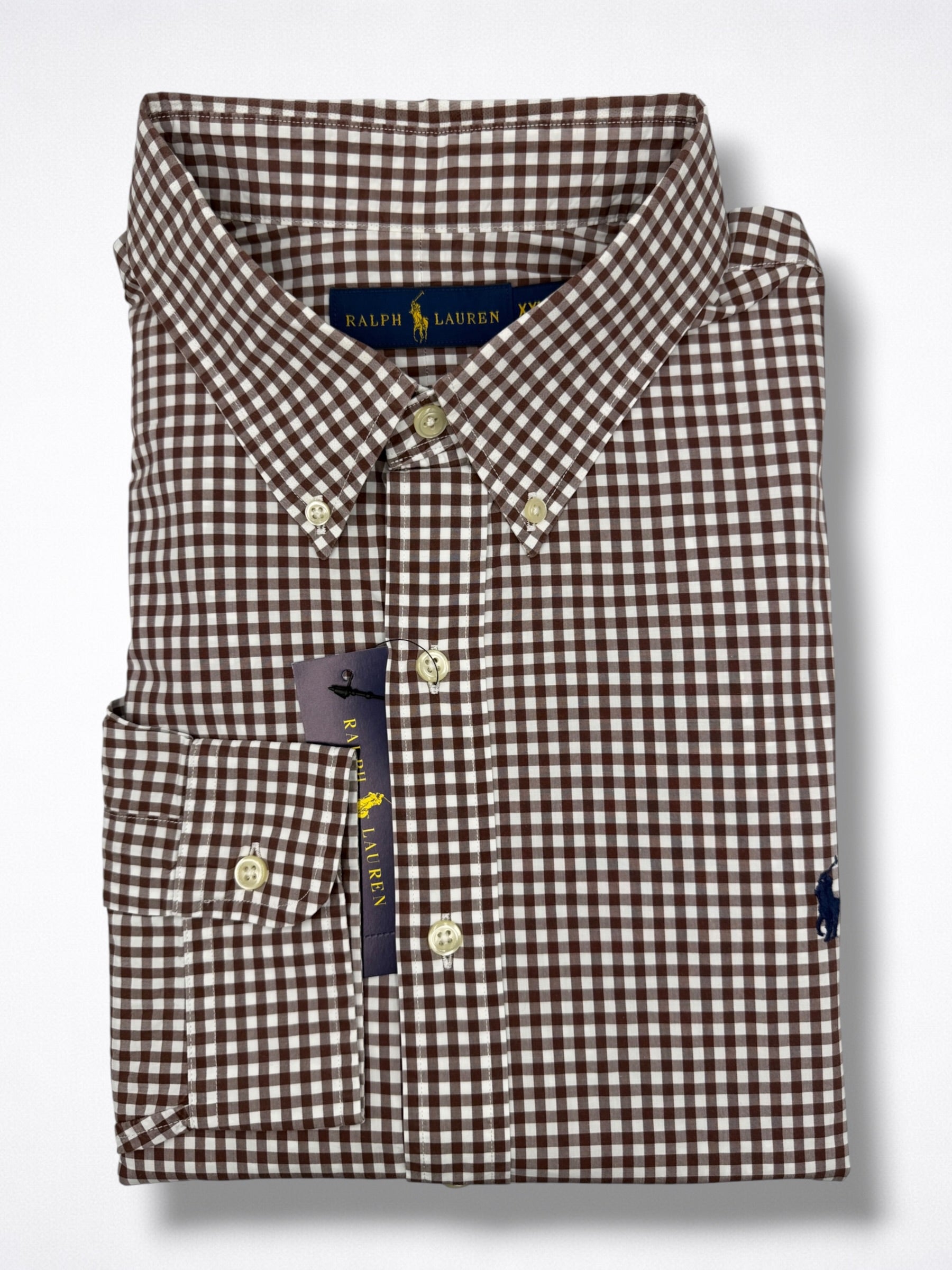 Camisa Polo Ralph Lauren Classic Fit Manga Larga Talla XXL