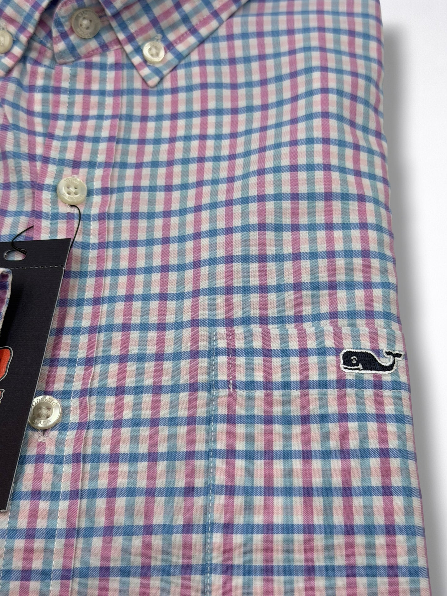Camisa Vineyard Vines Classic Fit Manga Larga Talla L