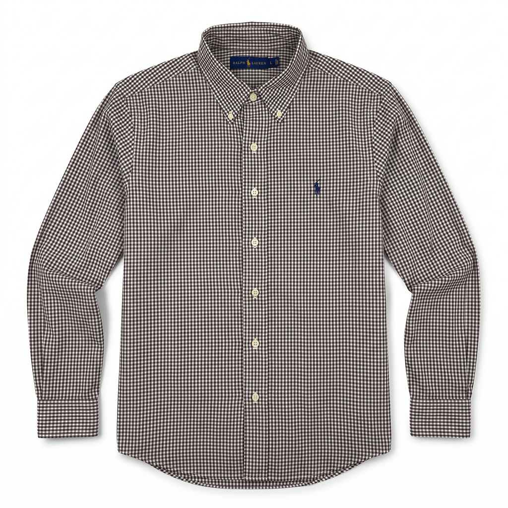 Camisa Polo Ralph Lauren Classic Fit manga larga talla L