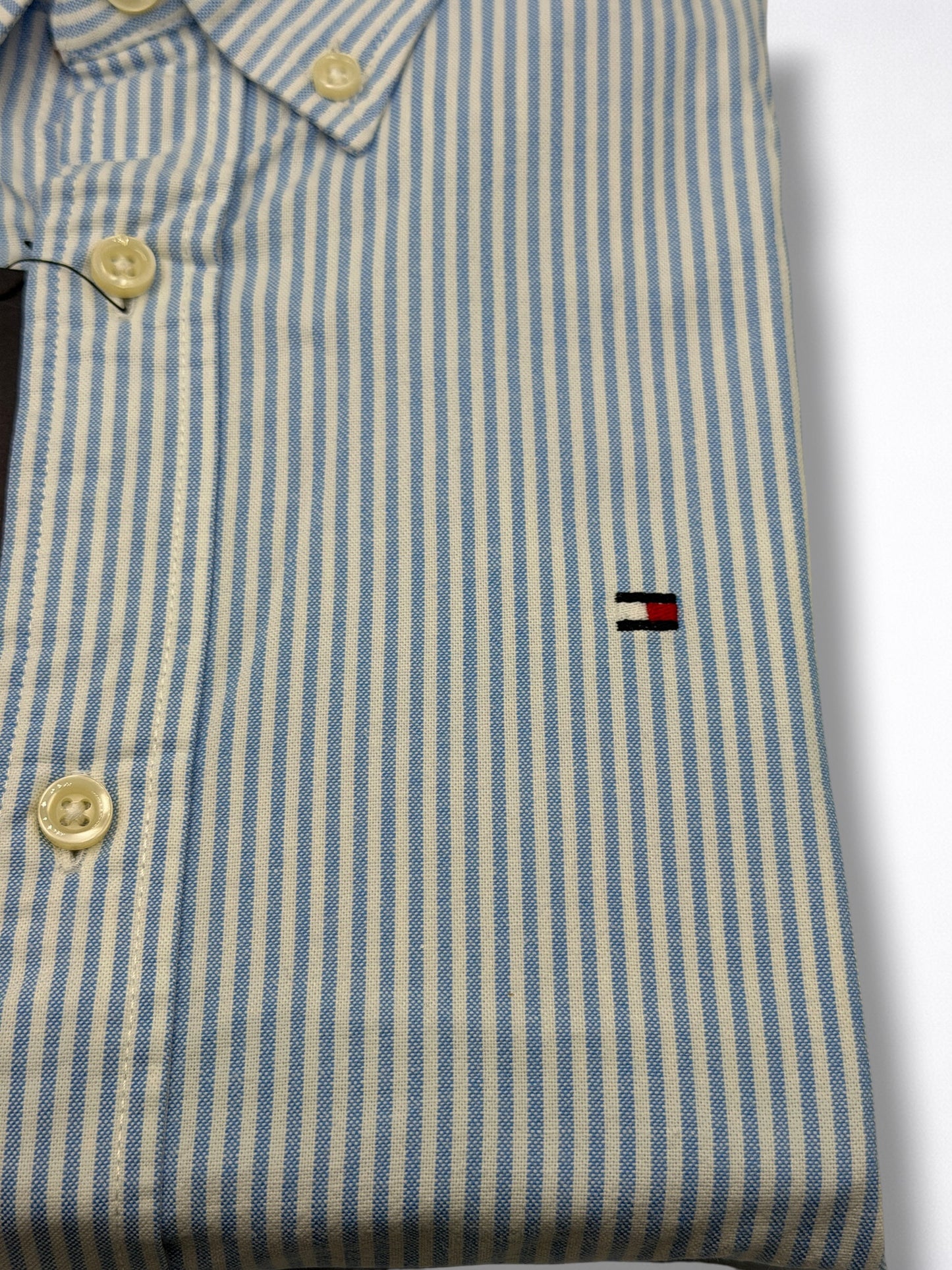 Camisa Tommy Hilfiger Custom Fit Manga Larga Talla XL