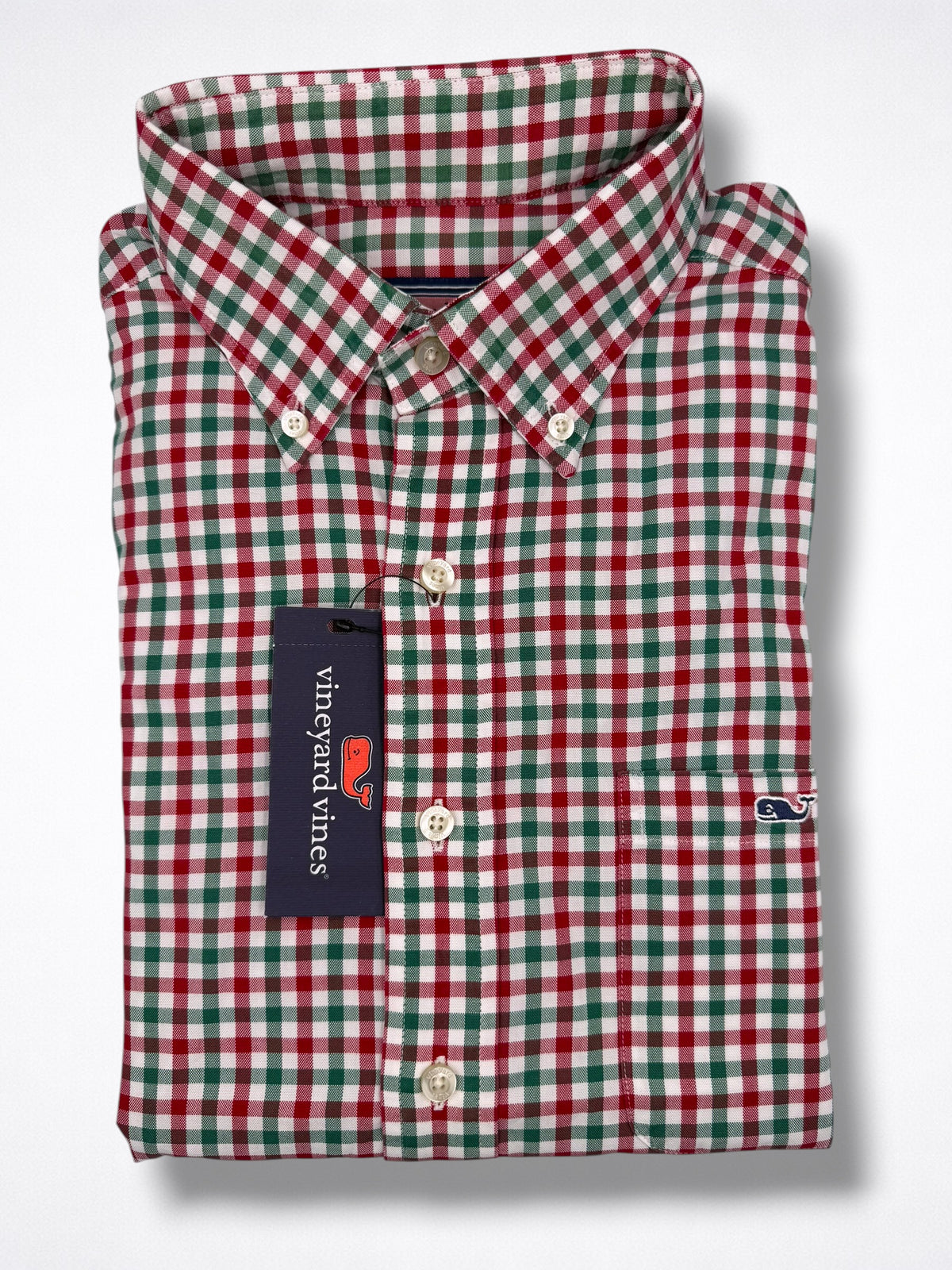 Camisa Vineyard Vines Classic Fit Manga Corta Talla M