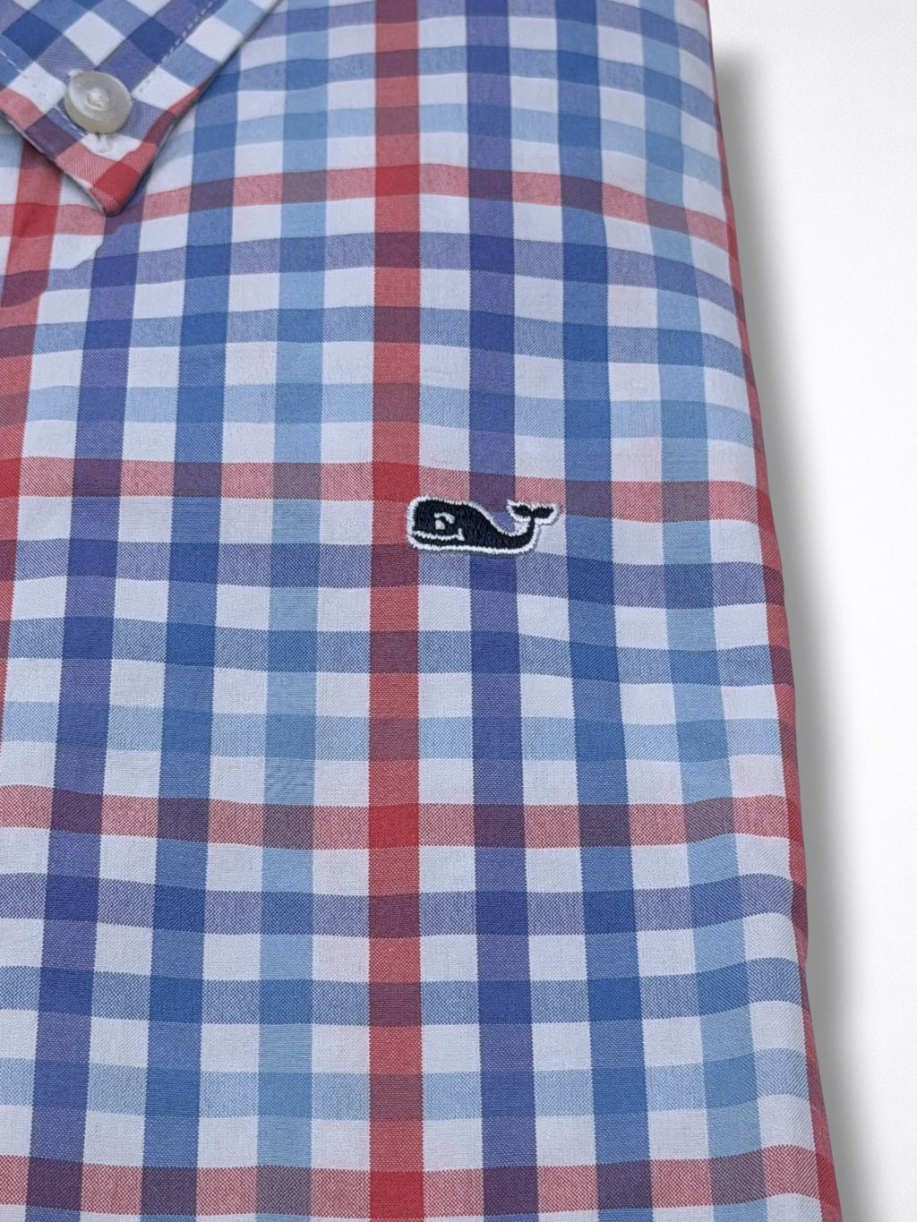 Camisa Vineyard Vines Classic Fit Manga Larga Talla S