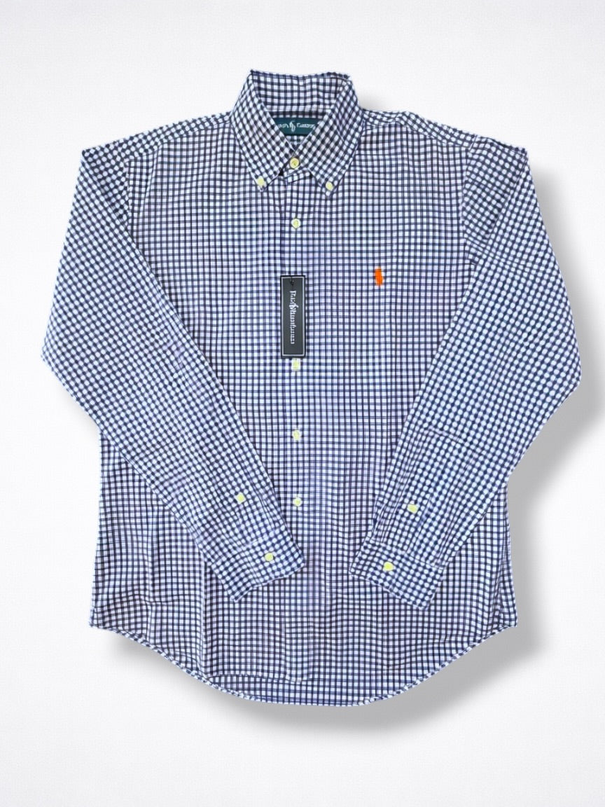 Camisa Polo Ralph Lauren Classic Fit Manga Larga Talla M