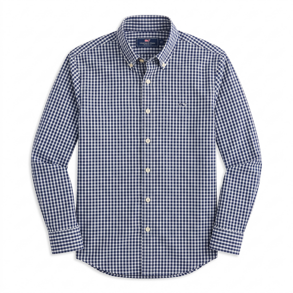Camisa Vineyard Vines Classic Fit manga larga talla S
