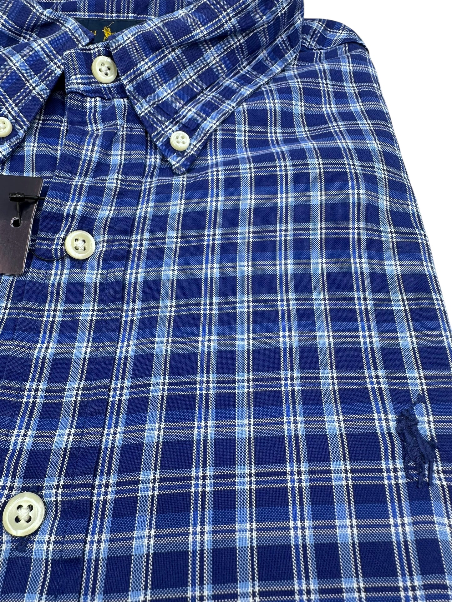 Camisa Polo Ralph Lauren Classic Fit Manga Larga Talla L