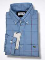 Camisa Lacoste Slim Fit Manga Larga Talla L