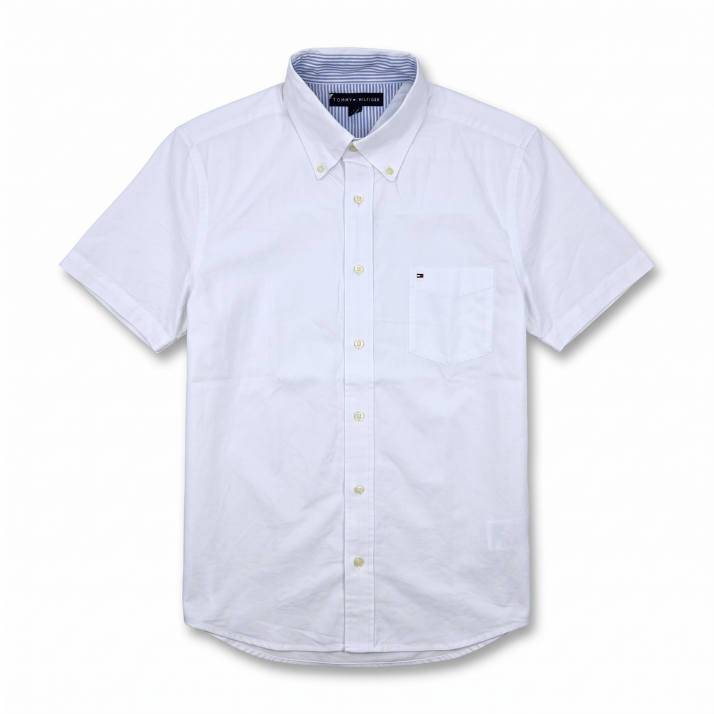 Camisa Tommy Hilfiger Classic Fit manga corta talla L