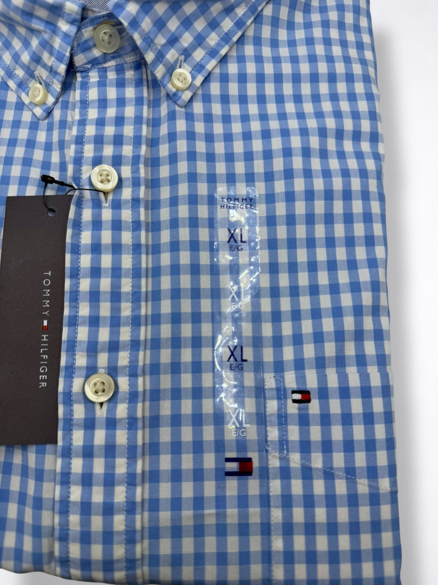 Camisa Tommy Hilfiger Classic Fit Manga Larga Talla XL