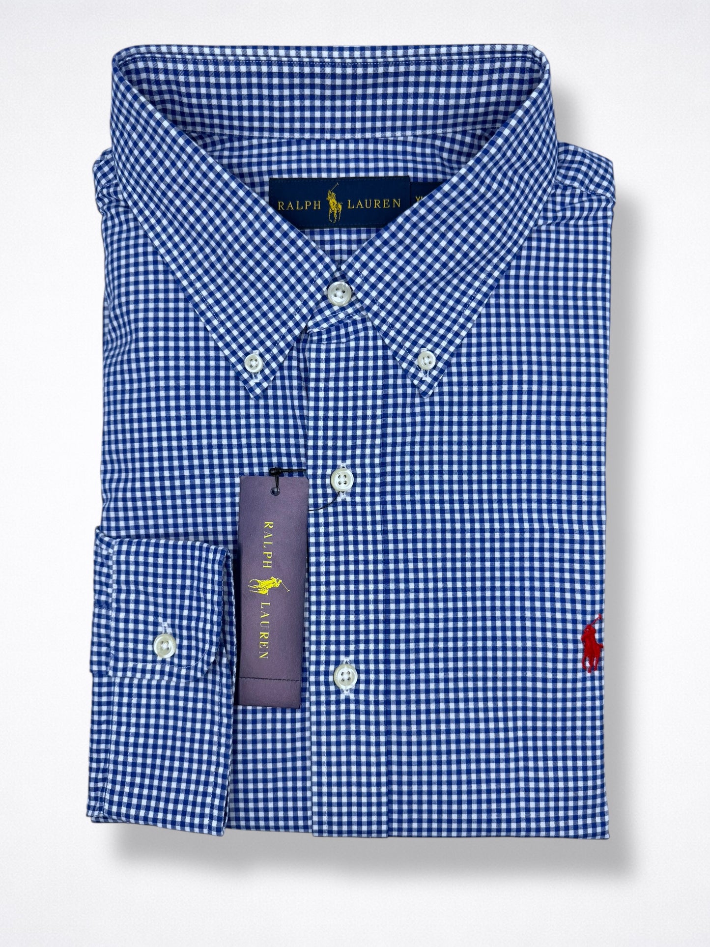 Camisa Polo Ralph Lauren Classic Fit Manga Larga Talla XL