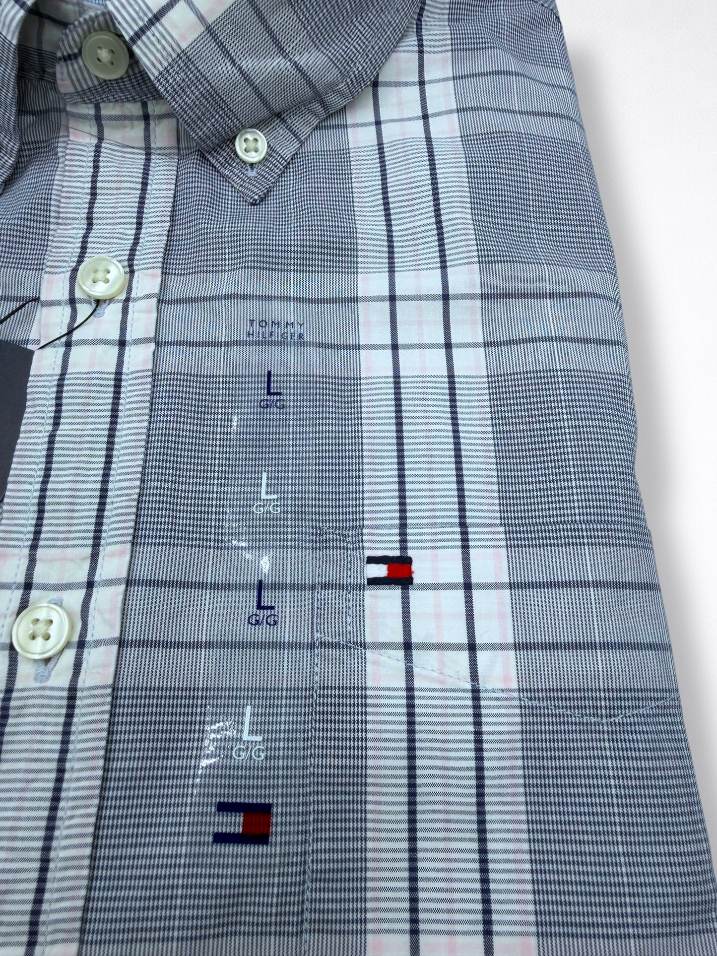 Camisa Tommy Hilfiger Classic Fit Manga Larga Talla M
