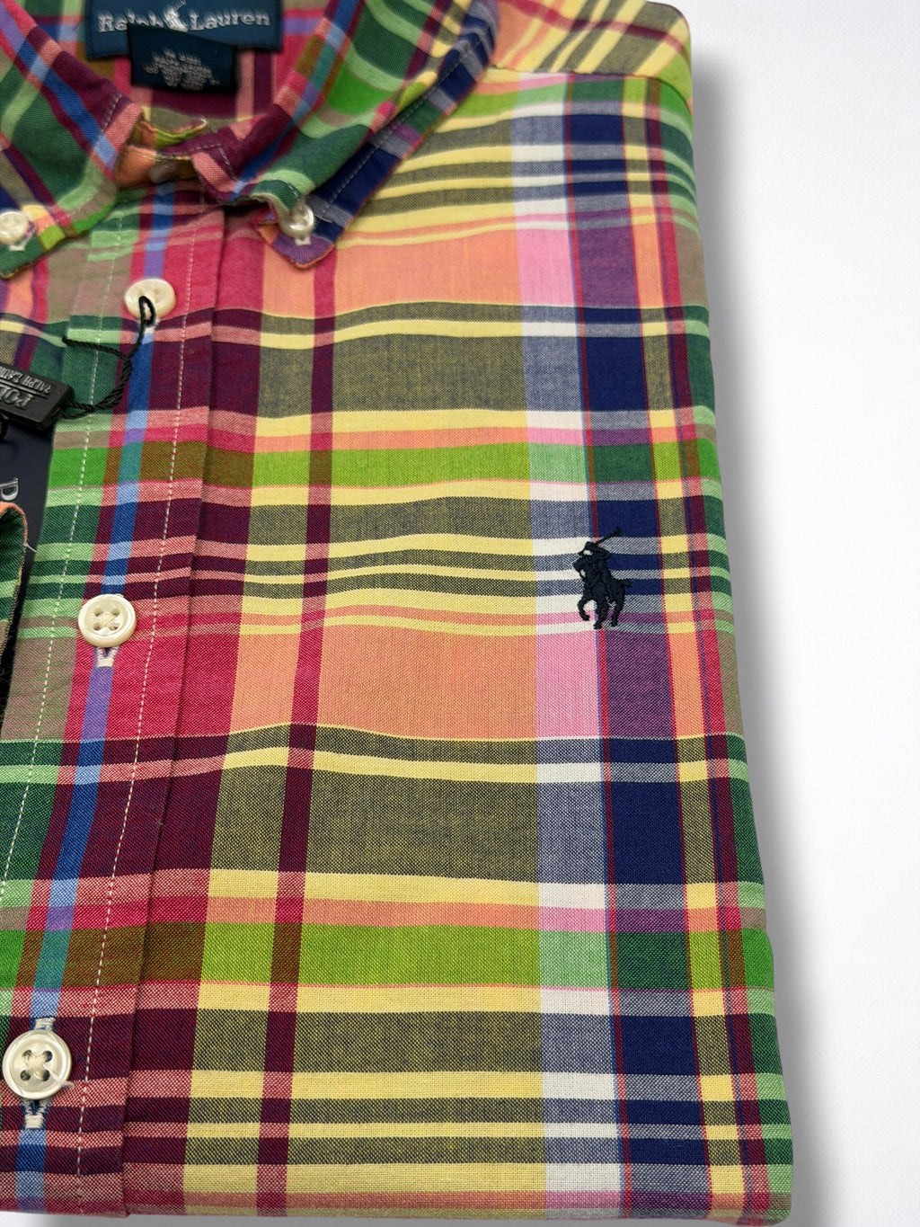 Camisa Polo Ralph Lauren Classic Fit manga larga talla 14-16 niño