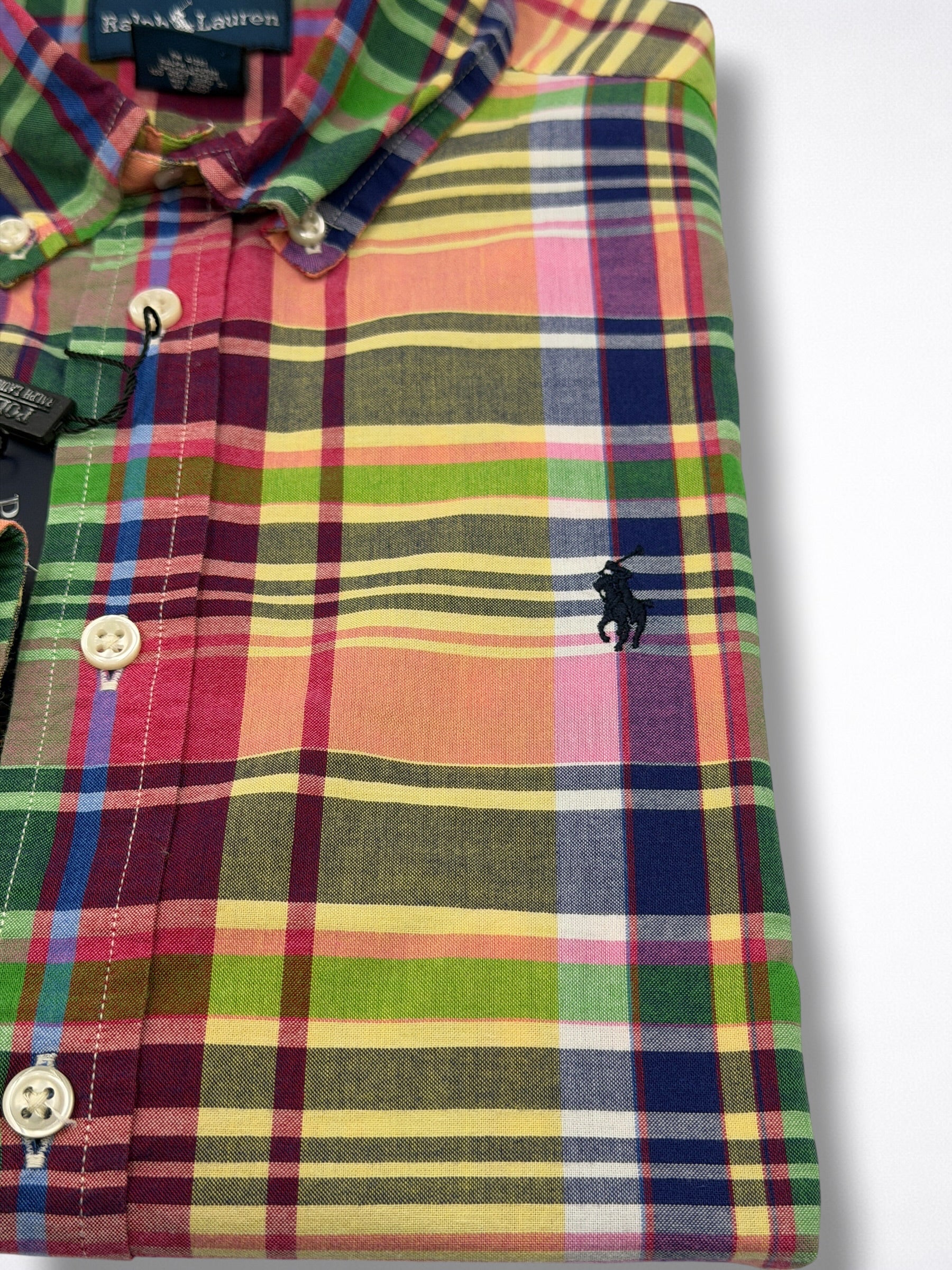 Camisa Polo Ralph Lauren Classic Fit manga larga talla 14-16 niño