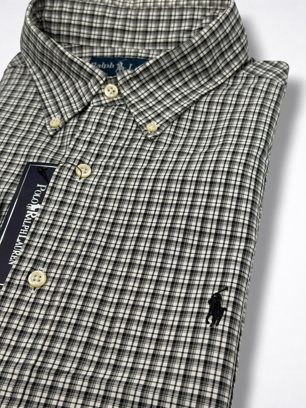 Camisa Polo Ralph Lauren Classic Fit Manga Larga Talla XL
