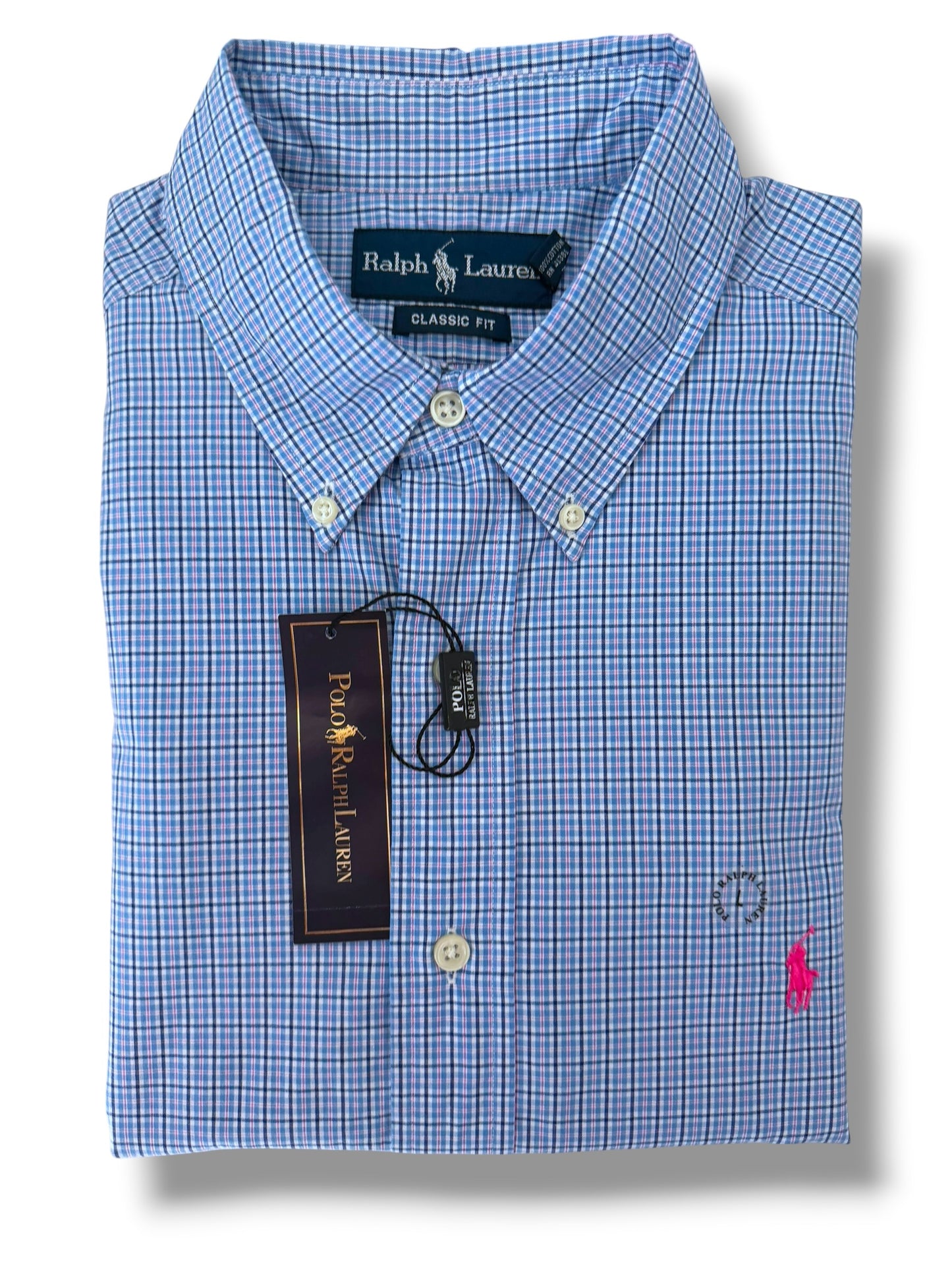 Camisa Polo Ralph Lauren Classic Fit Manga Corta Talla L