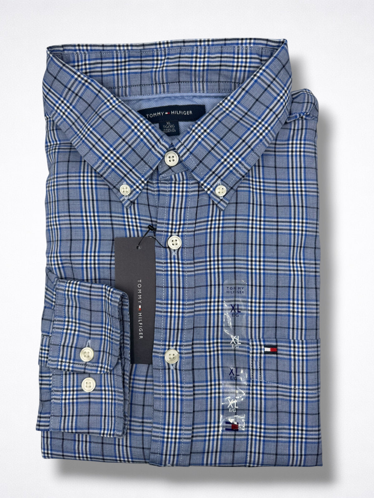 Camisa Tommy Hilfiger Classic Fit Manga Larga Talla XL