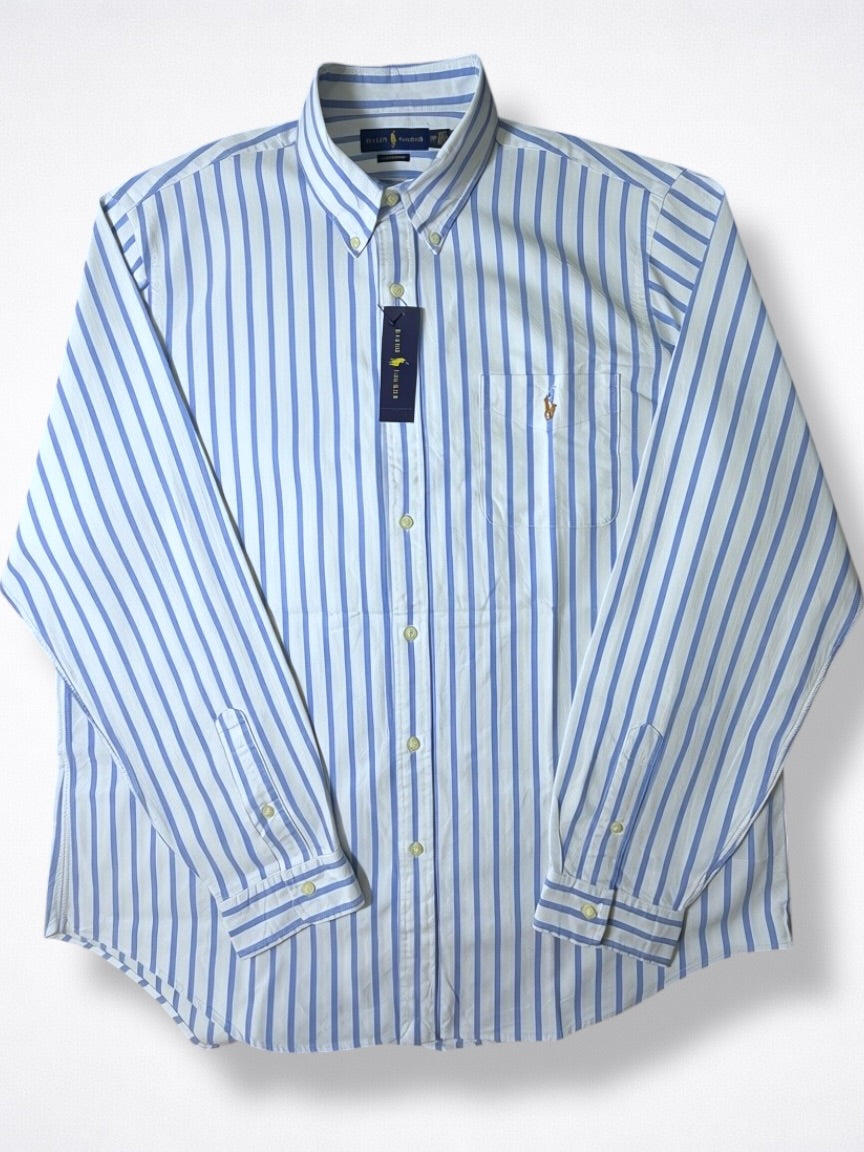 Camisa Polo Ralph Lauren Classic Fit Manga Larga Talla XXL